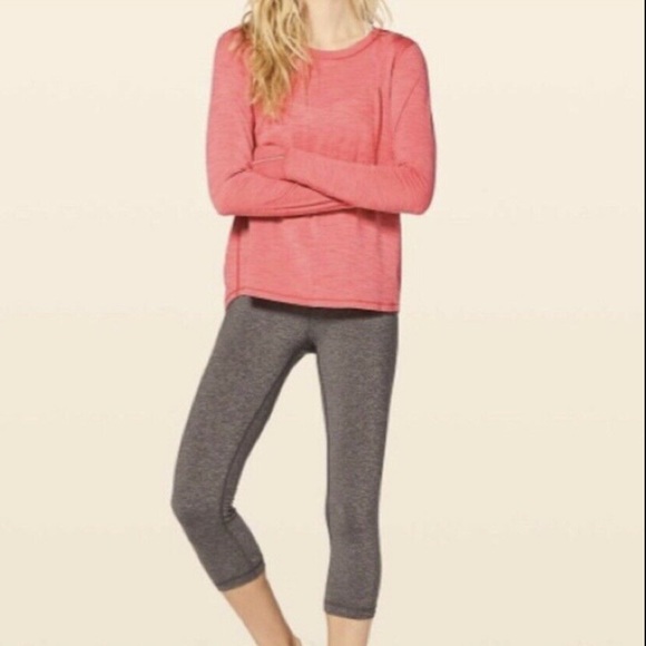 Lululemon Beat the Heat Tie Back Long Sleeve Top - Picture 2 of 6